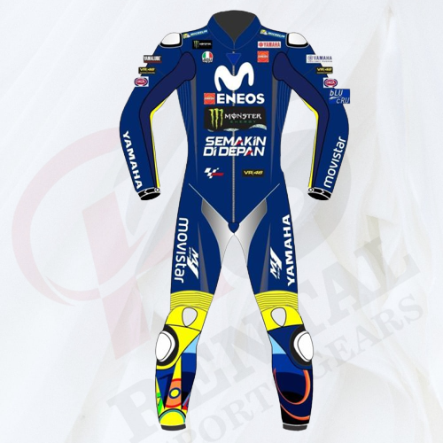 VALENTINO ROSSI MOTORCYCLE YAMAHA LEATHER SUIT - Rental Sports