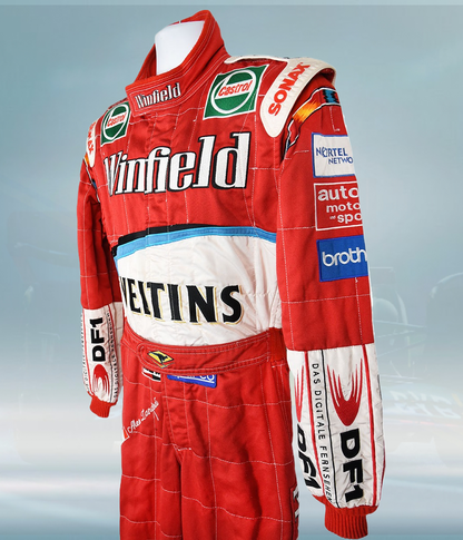 1999 Alex Zanardi Race Winfield Williams F1 Suit