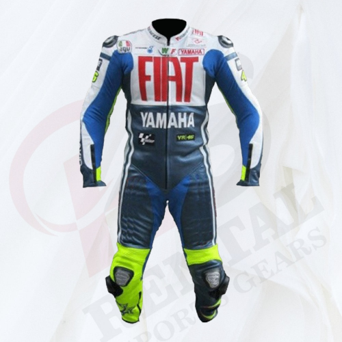 YAMAHA FAIT MOTORCYCLE LEATHER RACING SUIT