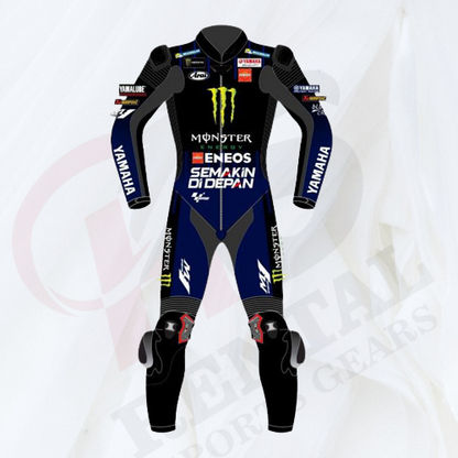 YAMAHA MONSTER ENERGY LEATHER MOTORBIKE Race SUIT 2020