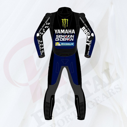 YAMAHA MONSTER ENERGY LEATHER MOTORBIKE Race SUIT 2020