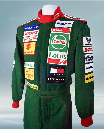 1993 Alex Zanardi Race Castrol Team Lotus F1 Suit