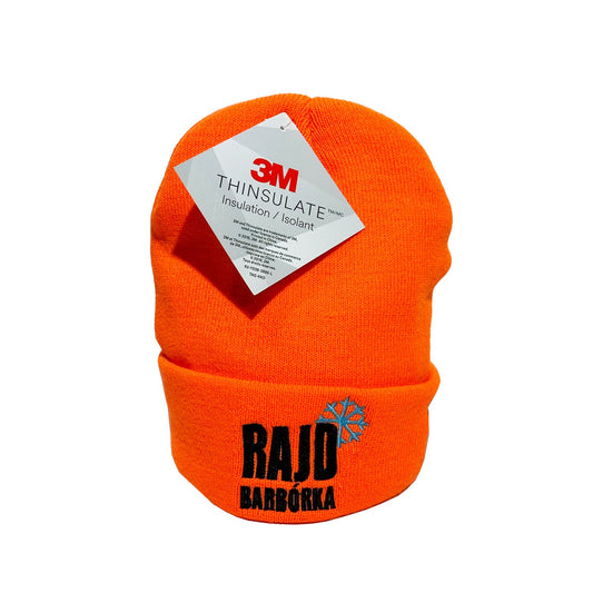 2022 Barbórka Rally Waterproof Beanie orange - Rental Sports