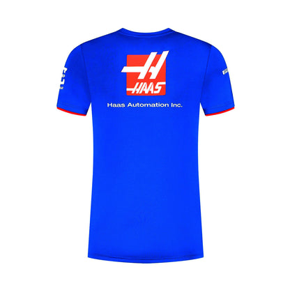 2022 Haas USA F1 Mens Team T-Shirt blue