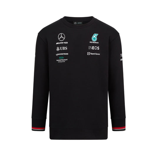 2022 Men's Crew Team Black Mercedes AMG F1