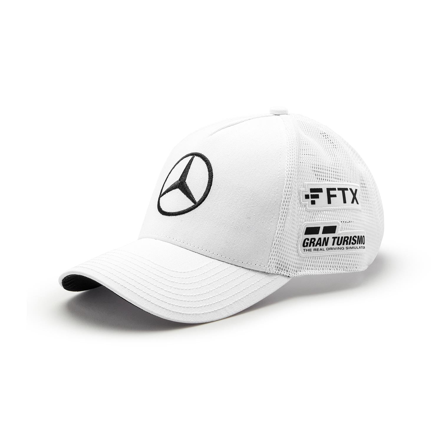 2022 Mercedes AMG F1 LH Trucker Team White Baseball Cap