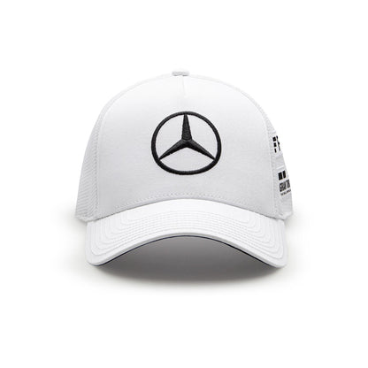 2022 Mercedes AMG F1 LH Trucker Team White Baseball Cap
