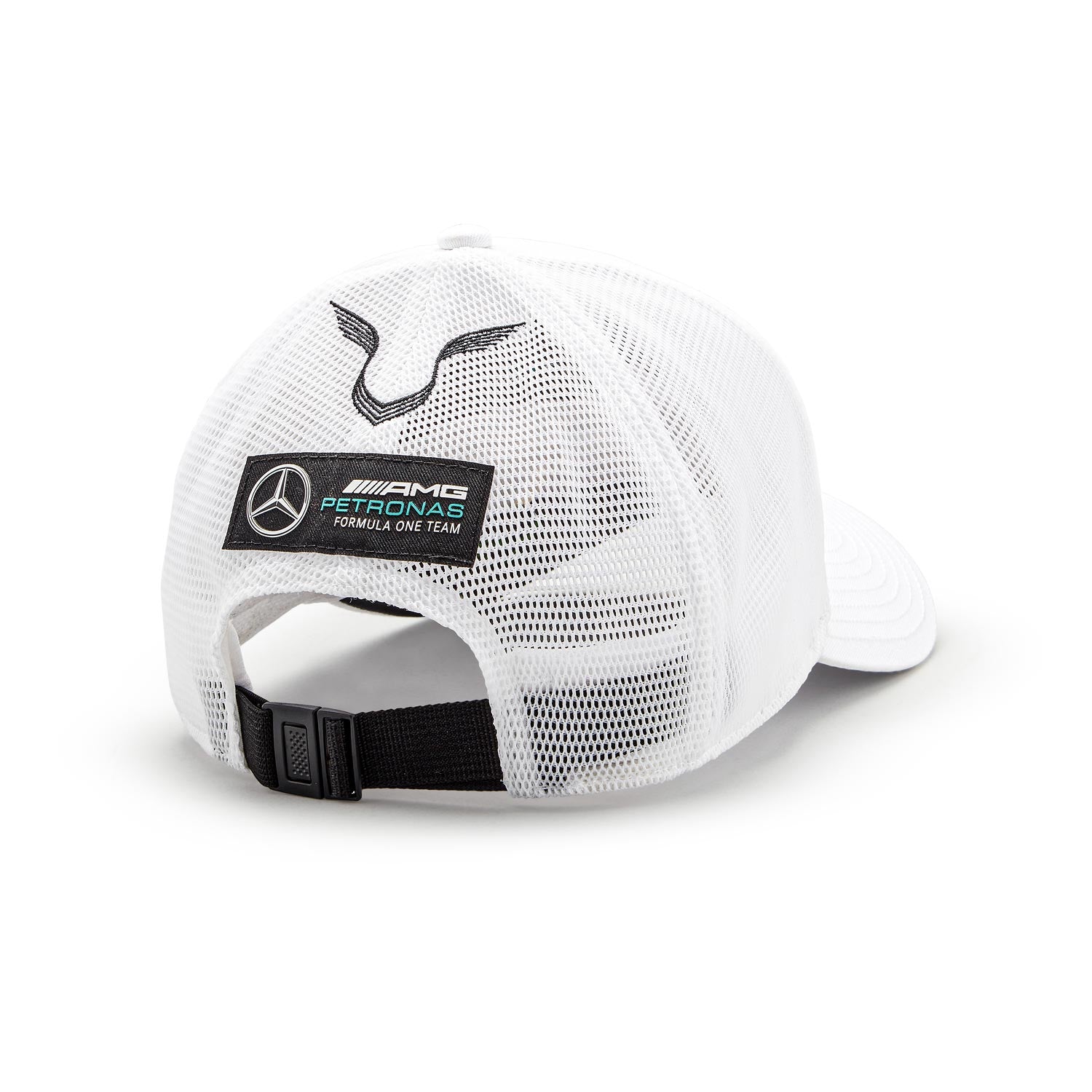 2022 Mercedes AMG F1 LH Trucker Team White Baseball Cap