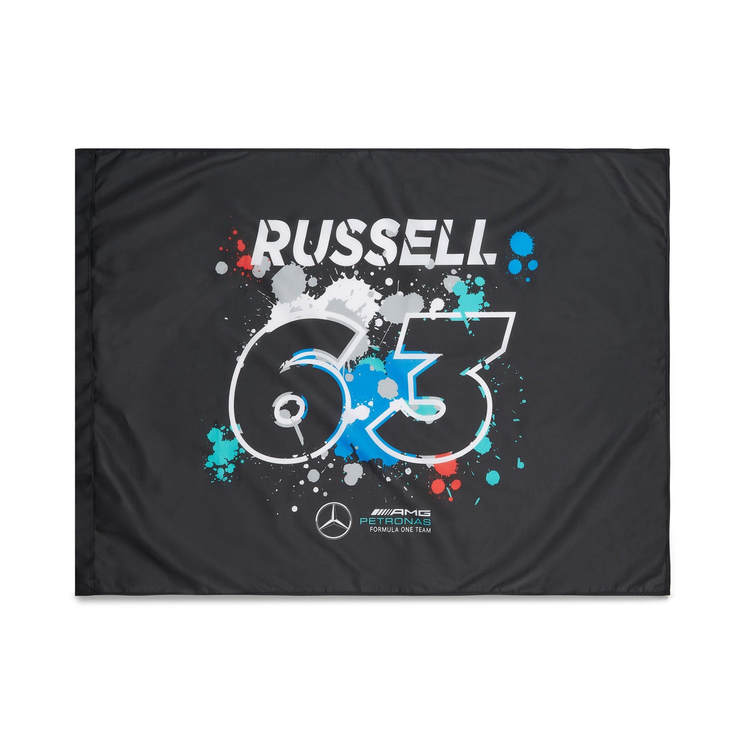 2022 Russell 63 Mercedes AMG F1 Flag