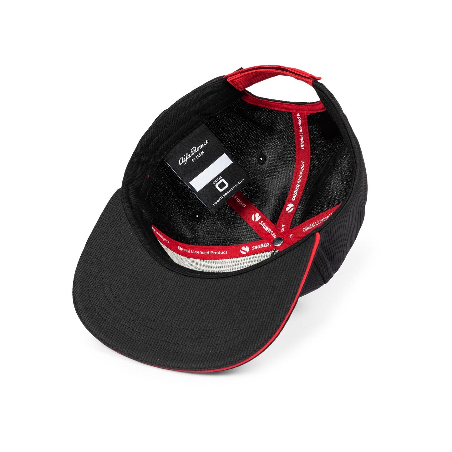 2023 Alfa Romeo F1 Mens Team Flat Brim Cap