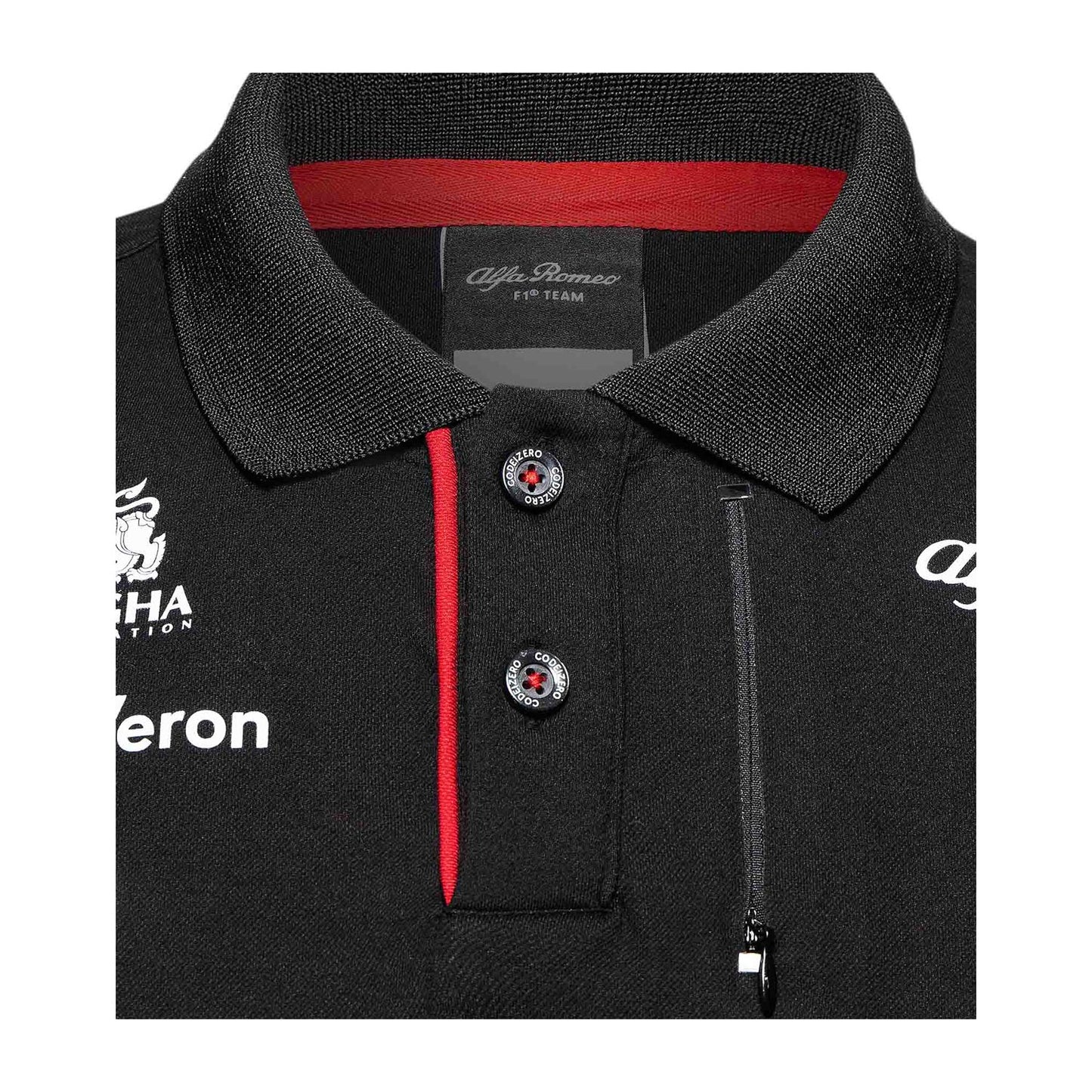 2023 Alfa Romeo Italy F1 Mens Team Polo Shirt