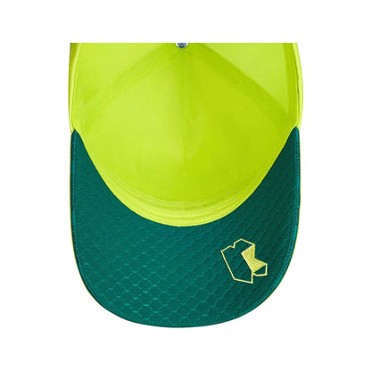 2023 Aston Martin UK F1 Mens Alonso Baseball Cap lime green