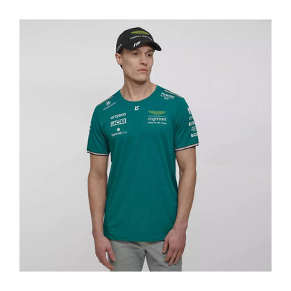 2023 Aston Martin UK F1 Mens Stroll Team T-shirt