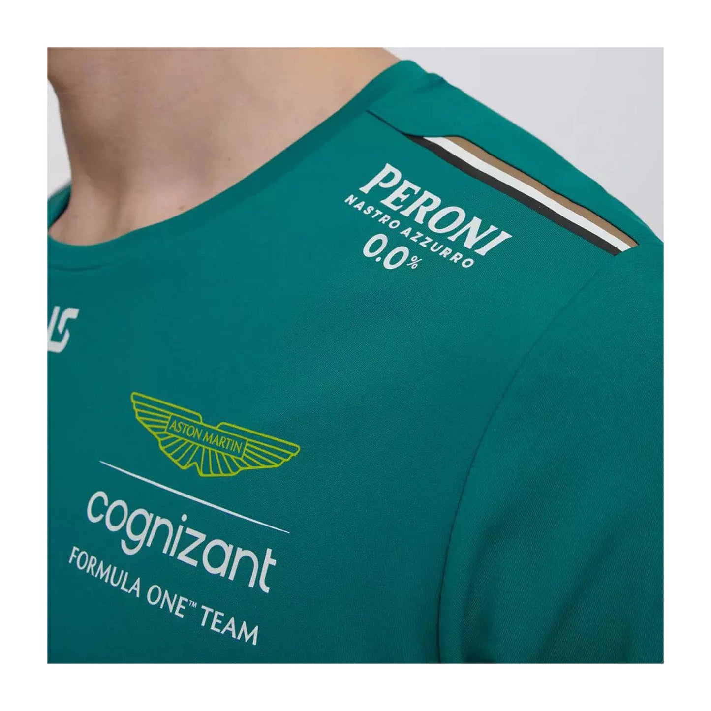 2023 Aston Martin UK F1 Mens Stroll Team T-shirt