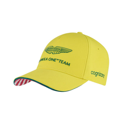 2023 Aston Martin UK F1 Mens Vegas Baseball Cap black