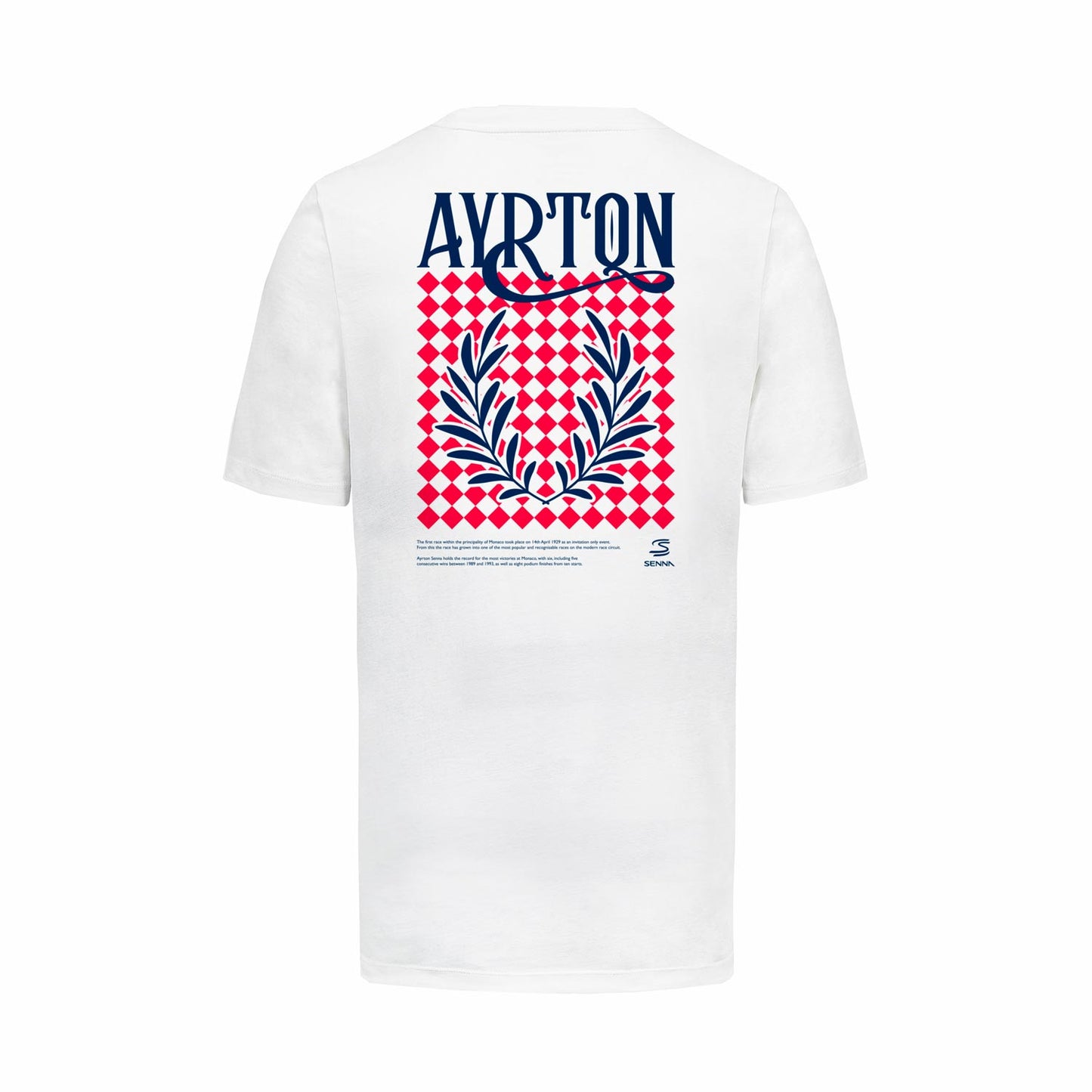 2023 Ayrton Senna Collection Mens Monaco SE t-shirt