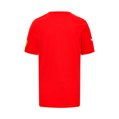 2023 Ferrari F1 Mens Leclerc Driver T-shirt