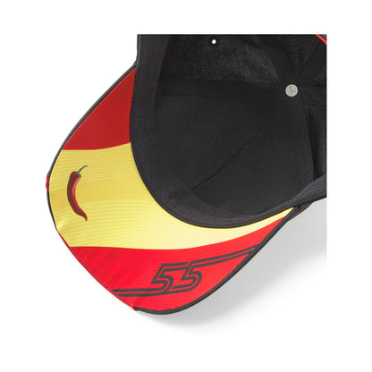 2023 Ferrari F1 Kids Sainz Team Baseball cap red - Rental Sports