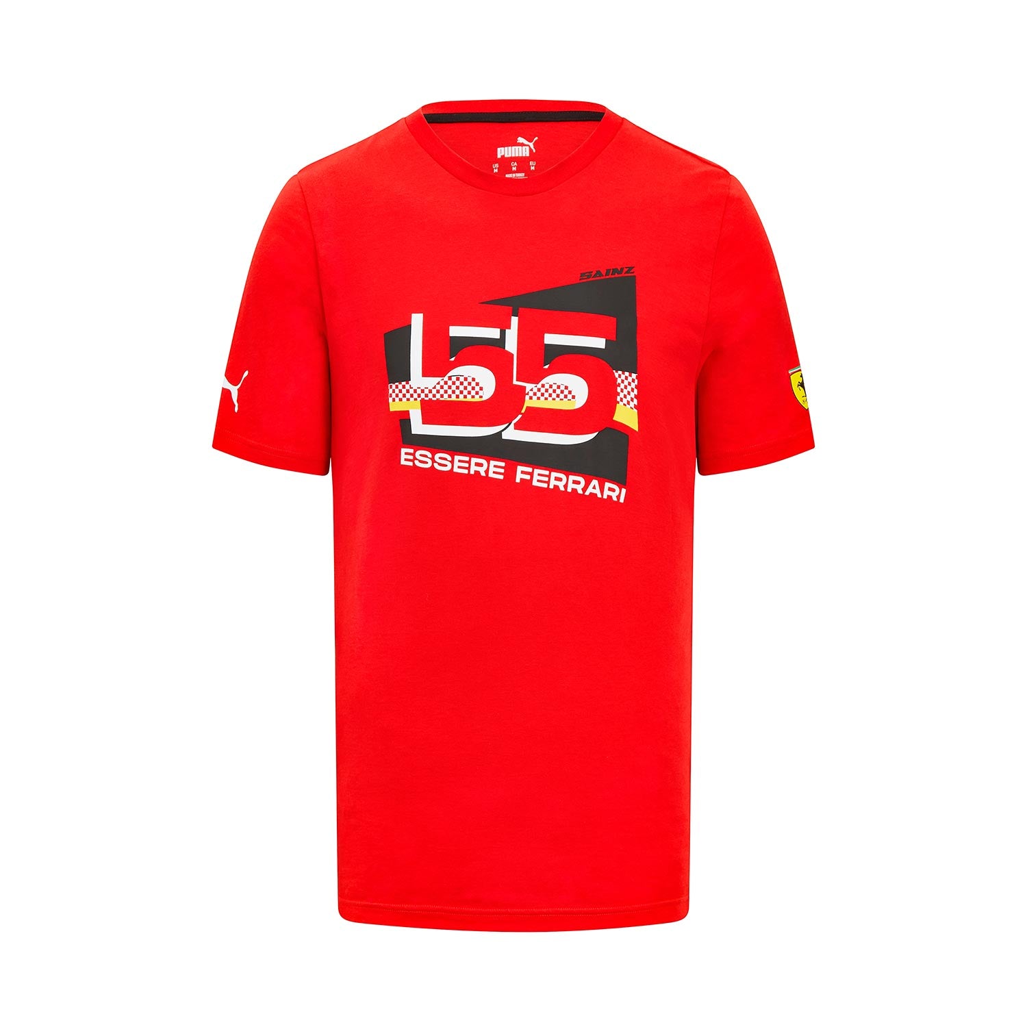 2023 Ferrari Italy F1 Mens Sainz Driver T-shirt