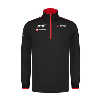 2023 Haas USA F1 Men's Half Zip Team Sweatshirt