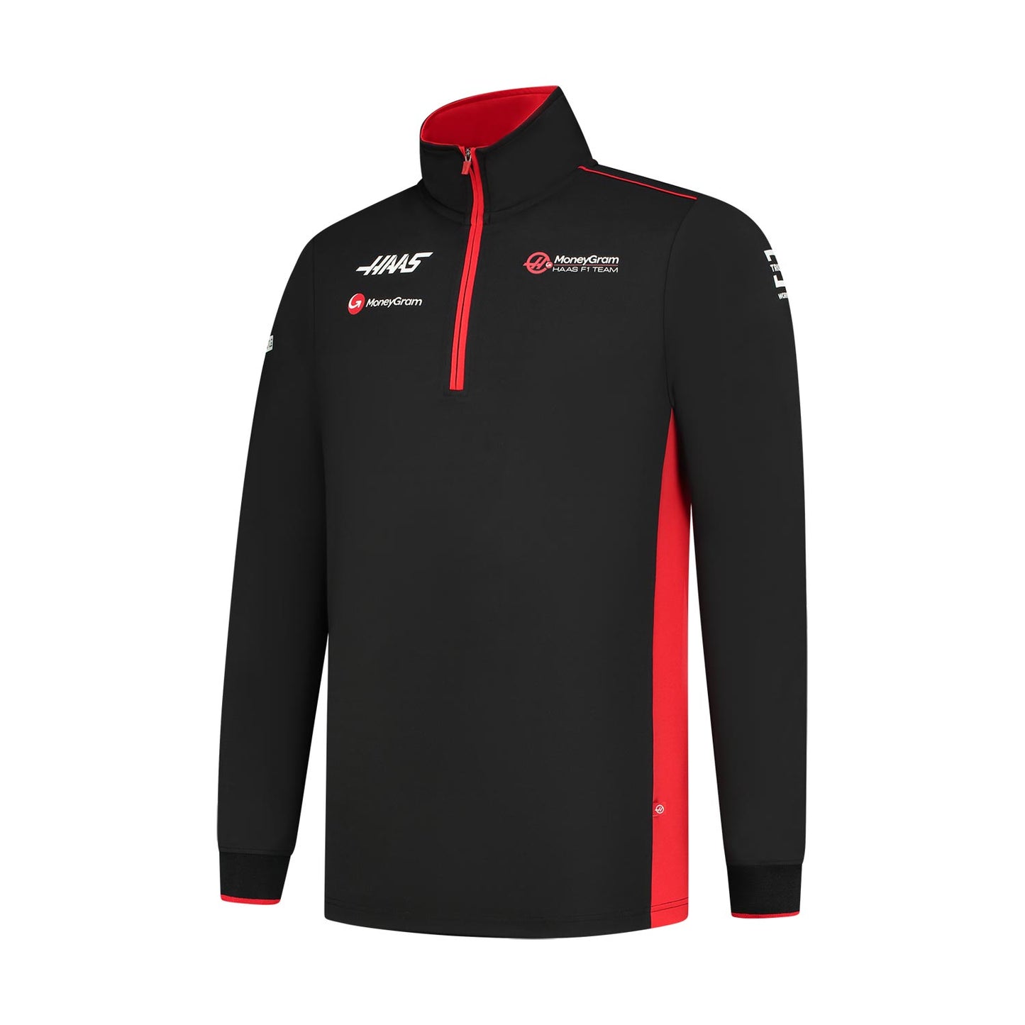 2023 Haas USA F1 Men's Half Zip Team Sweatshirt