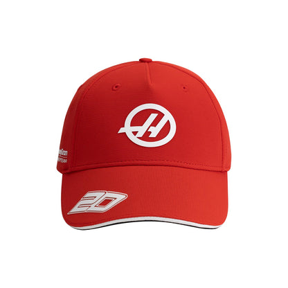 2023 Haas USA F1 Mens Magnussen baseball cap red