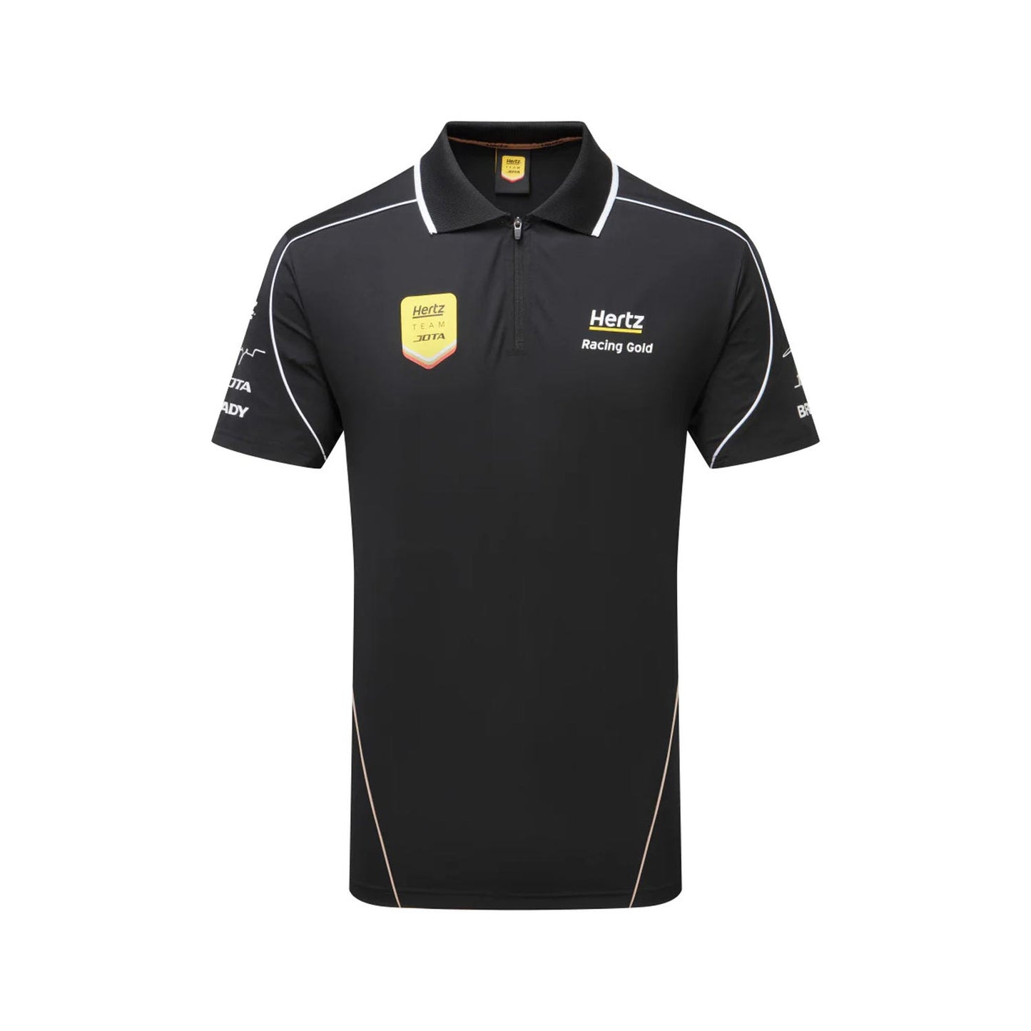 2023 Hertz Team Jota WEC Mens Polo Shirt black