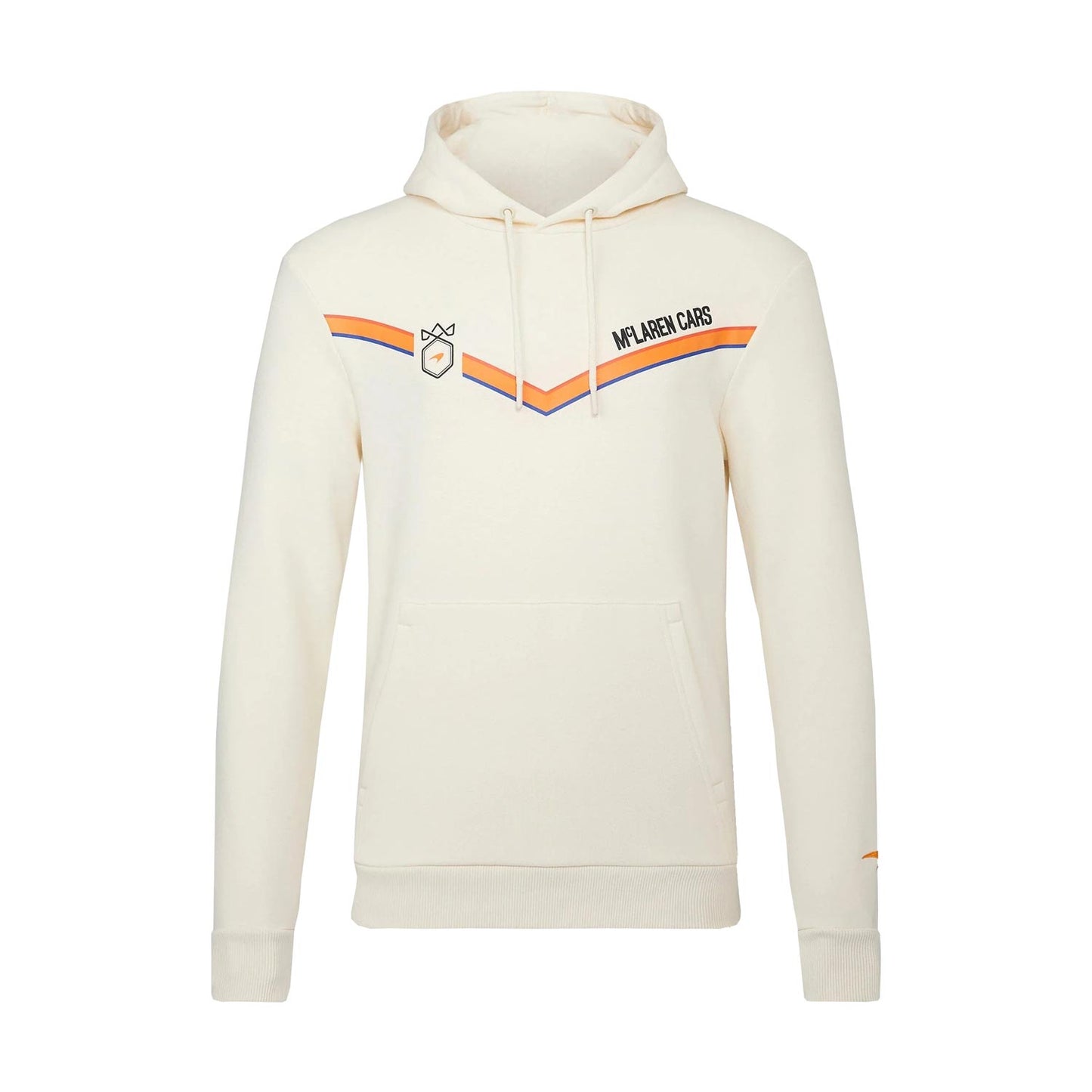 2023 McLaren F1 Mens Monaco Triple Crown Ecru Hoodie