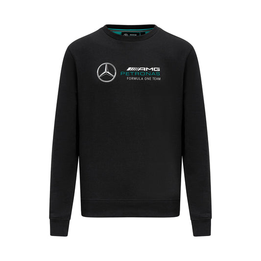 2023 Men's Crew Logo Black Mercedes AMG F1 - Rental Sports