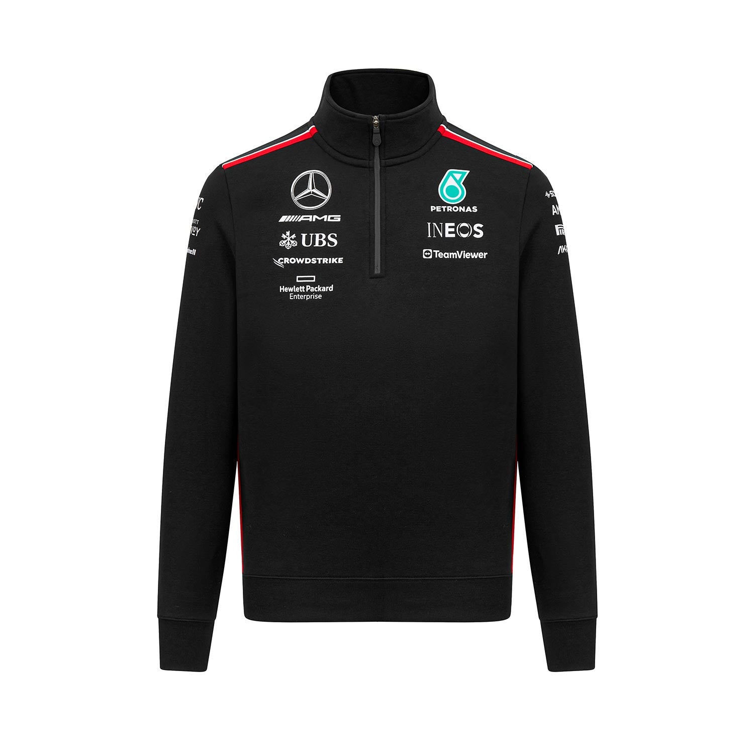 2023 Men's Hoodie 1/4 Zip Team Mercedes AMG F1