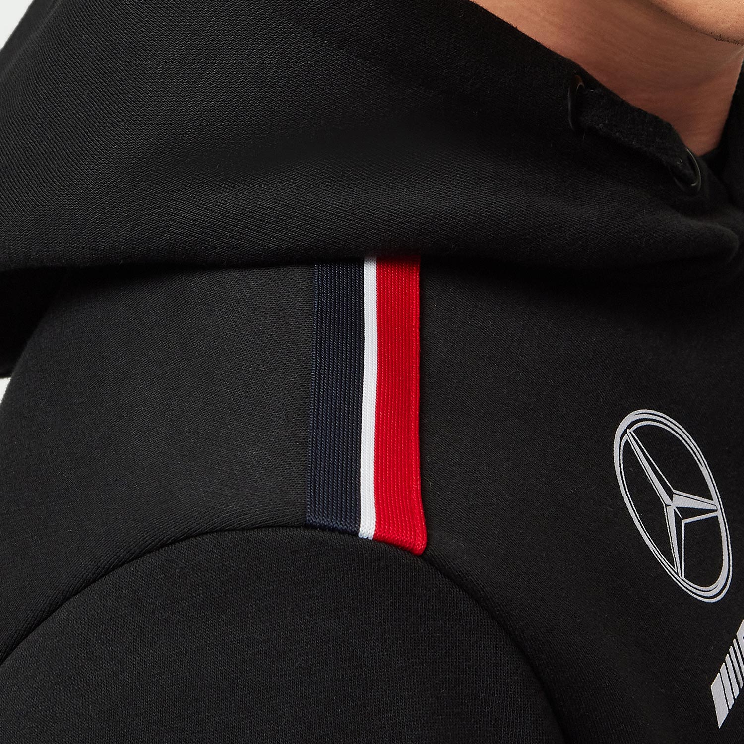 2023 Men's Hoodie Team Black Mercedes AMG F1