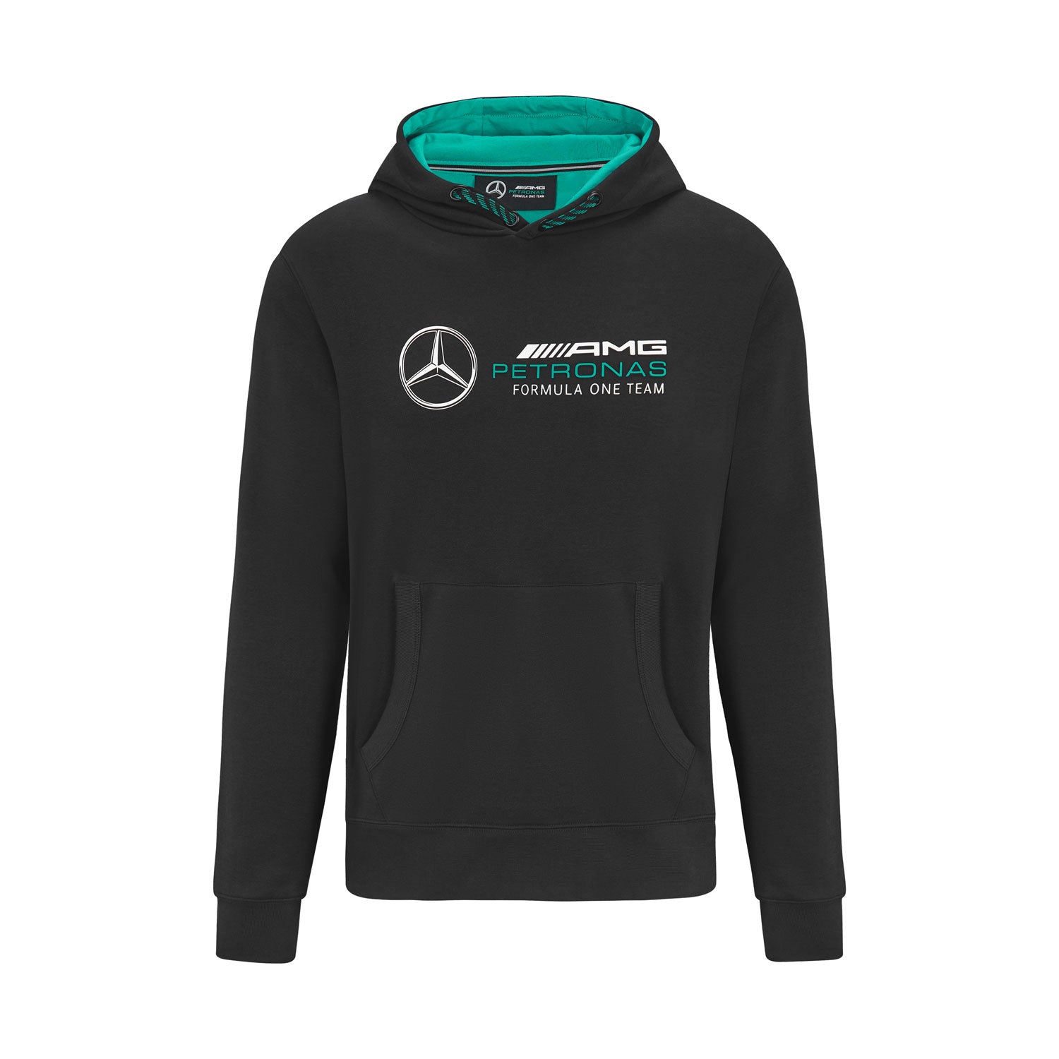 2023 Mercedes AMG F1 Mens Logo Hooded Sweatshirt