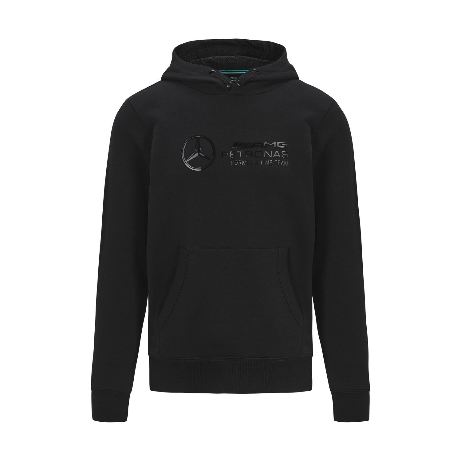 2023 Mercedes AMG F1 Mens Stealth Hooded Sweatshirt Black