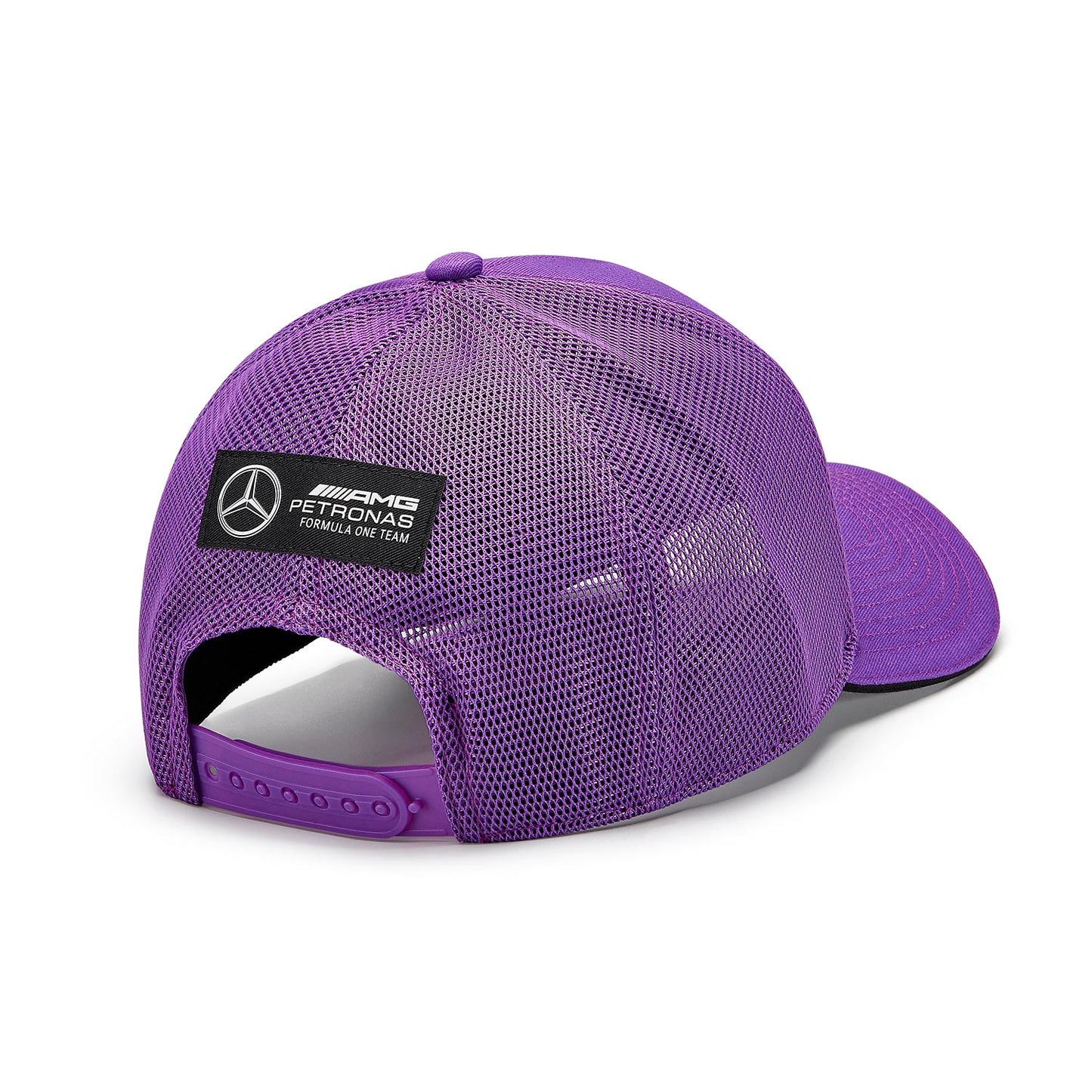 2023 Mercedes AMG Germany F1 Lewis Hamilton Trucker purple Baseball Cap