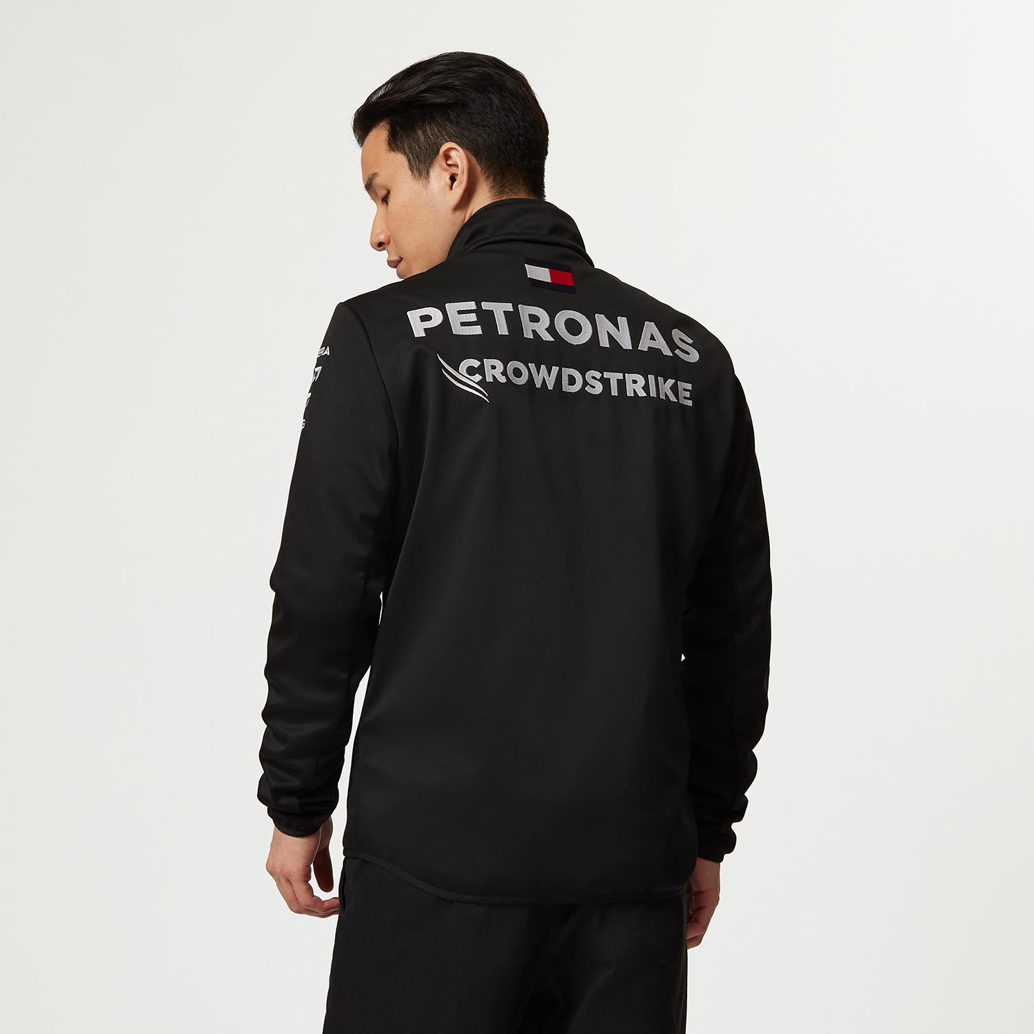 2023 Mercedes AMG Germany F1 Team Mens Softshell Jacket Black