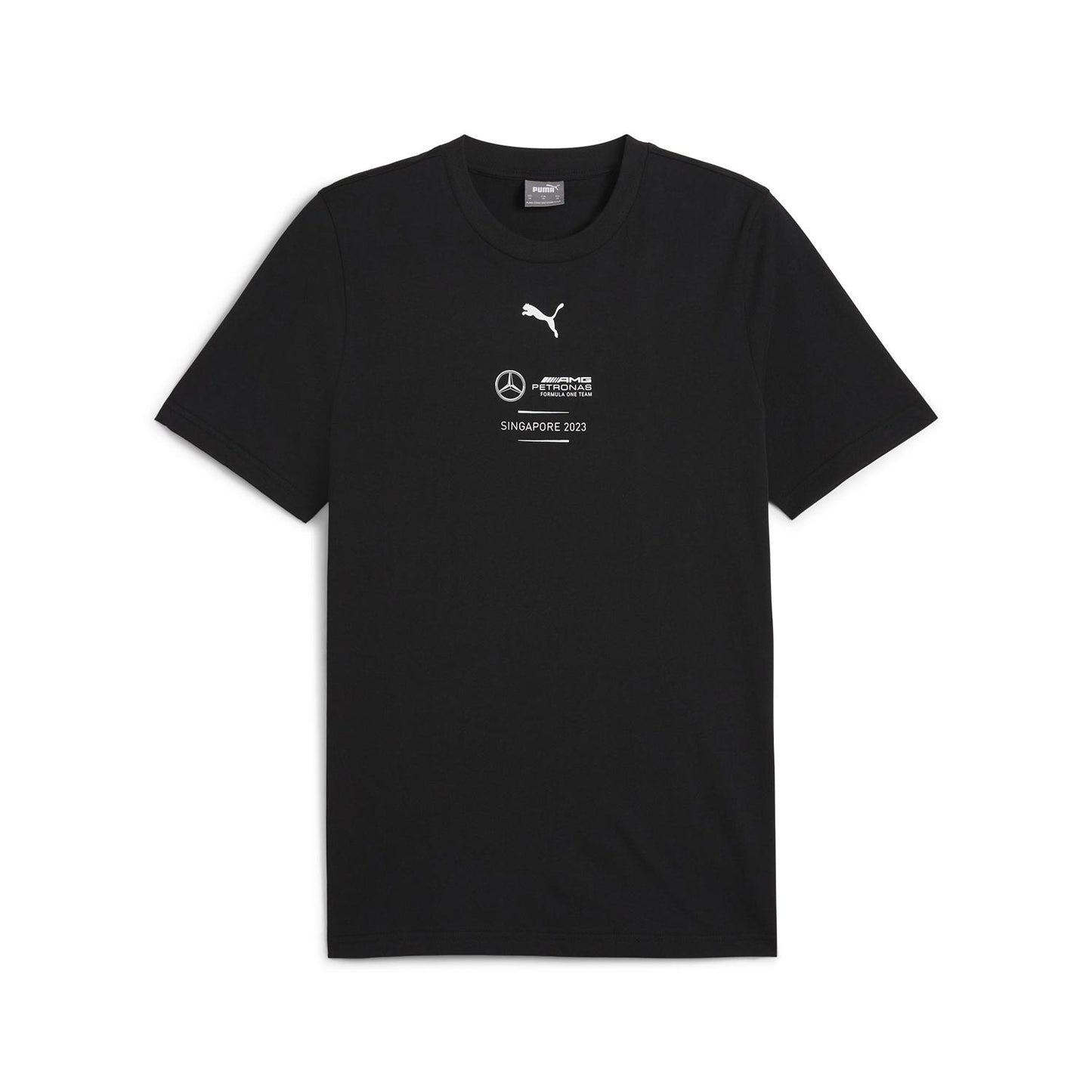 2023 Mercedes F1 Mens Singapore T-Shirt black