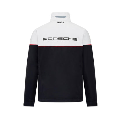 2023 Porsche Germany Mens Team Softshell Jacket Black
