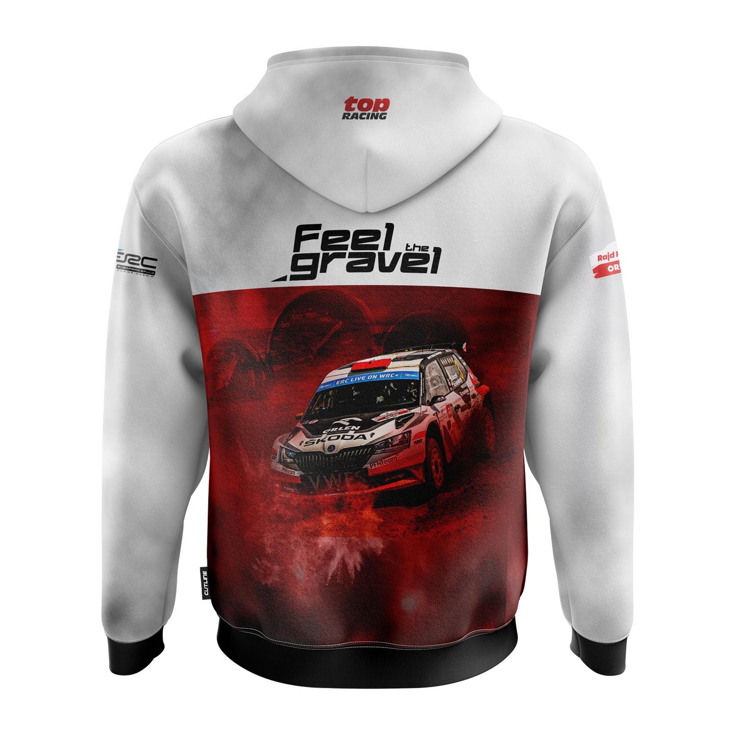 2023 Rally Poland ERC Mens Hooded Sweatshirt