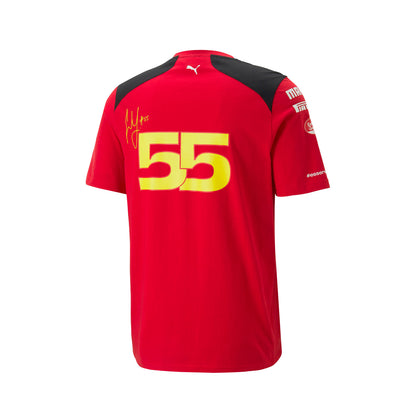 2023 Sainz Team Ferrari F1 Men's T-shirt