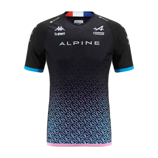 2023 Team T-shirt Gasly Team black Alpine Racing F1