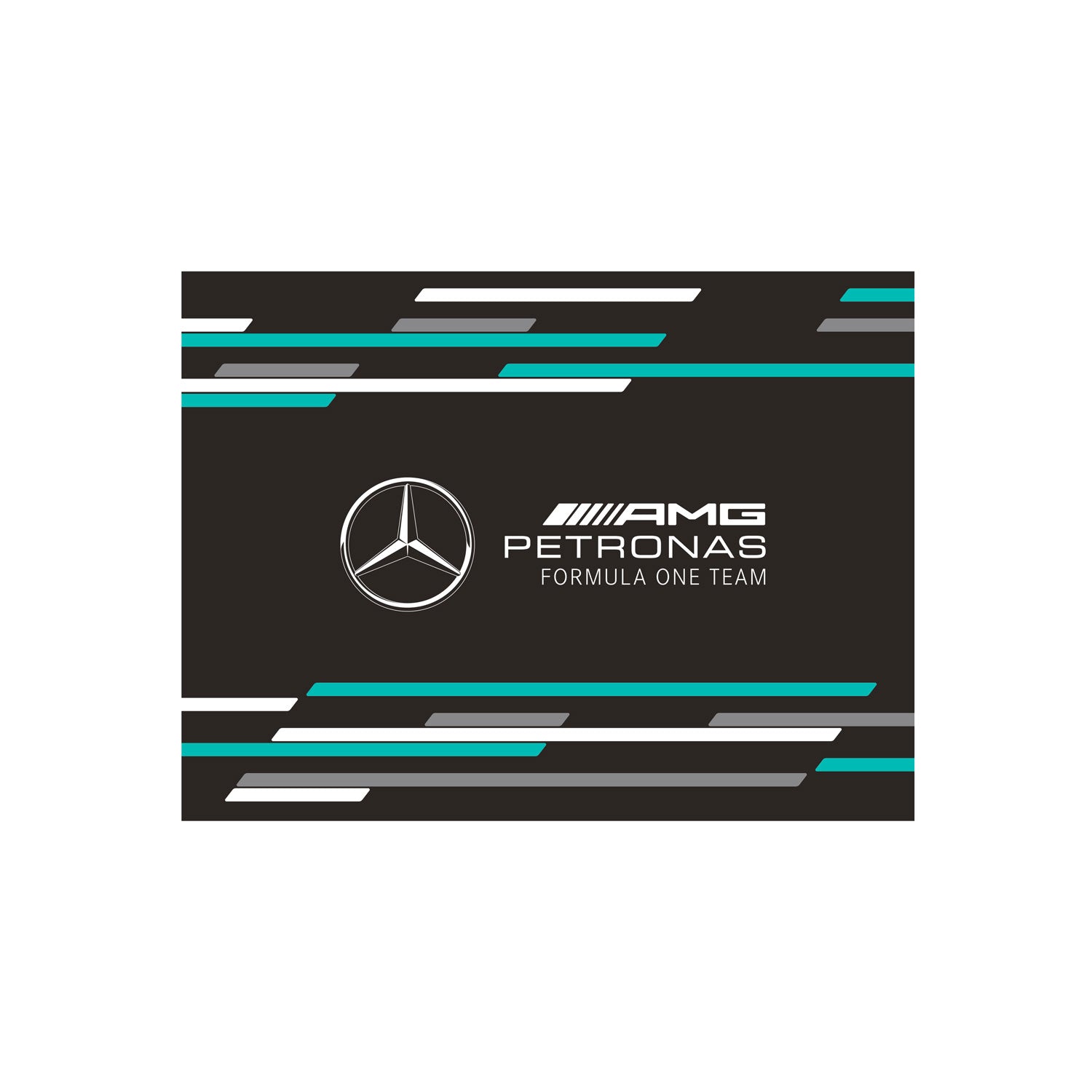 2023 Team black Mercedes AMG F1 Flag