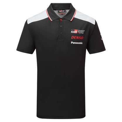 2023 Toyota Gazoo Japan Men's Team Polo Shirt Black