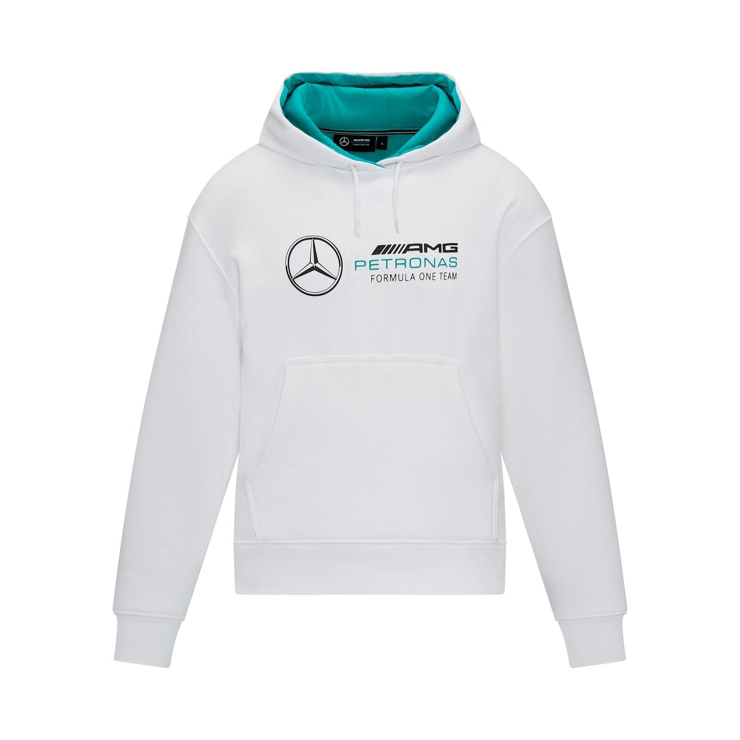 2023 Women's Hoodie Oversize White Mercedes AMG F1