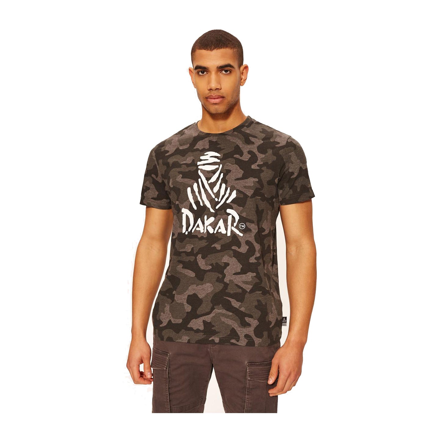 Dakar DKR CAMO T black Mens T-shirt