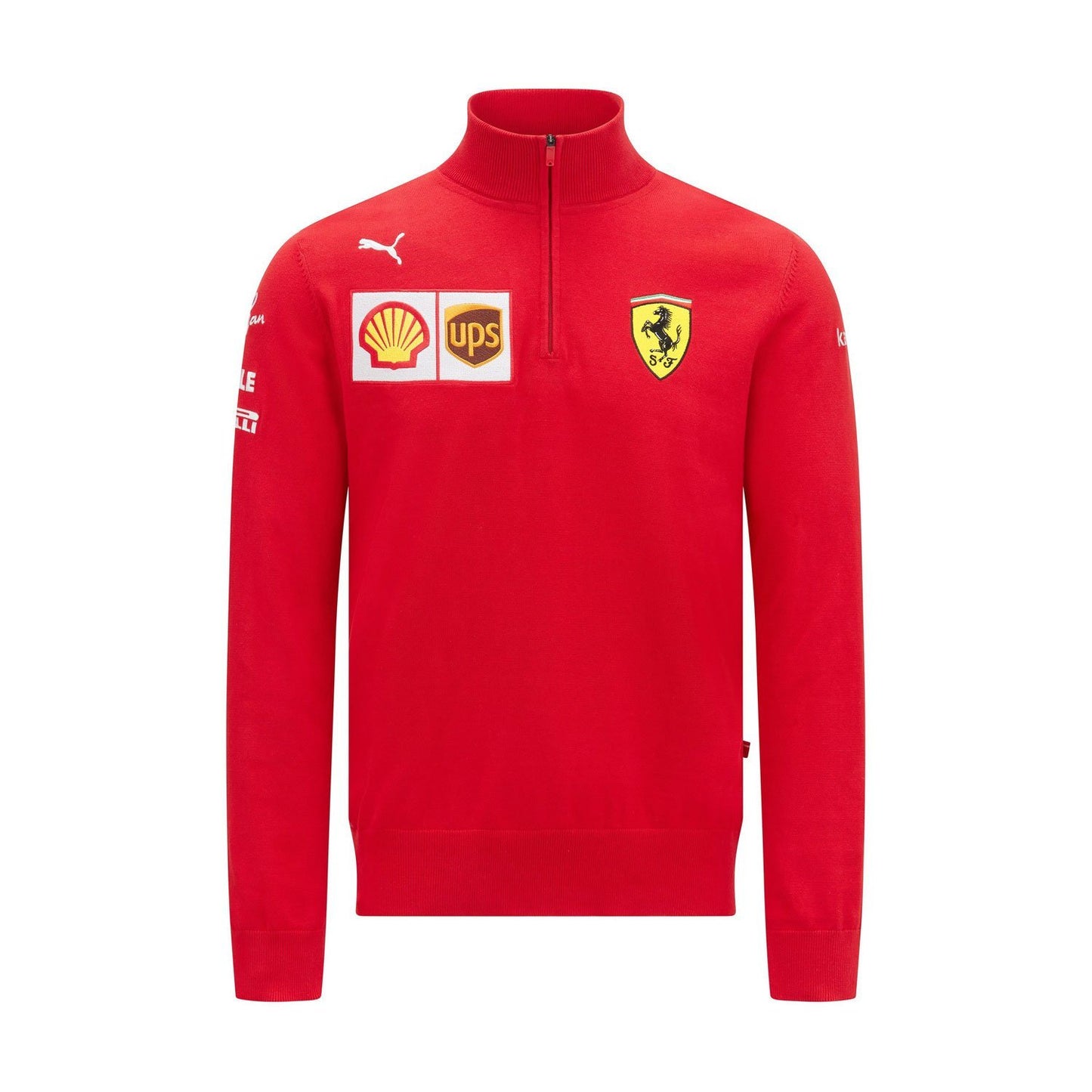 Ferrari F1 Men's Zip Team Sweatshirt