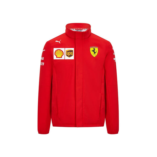 Ferrari Italy F1 Team Mens Softshell Jacket - Rental Sports