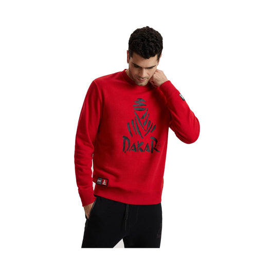 Men's Dakar DEXT DKR CREW 04 red sweatshirt