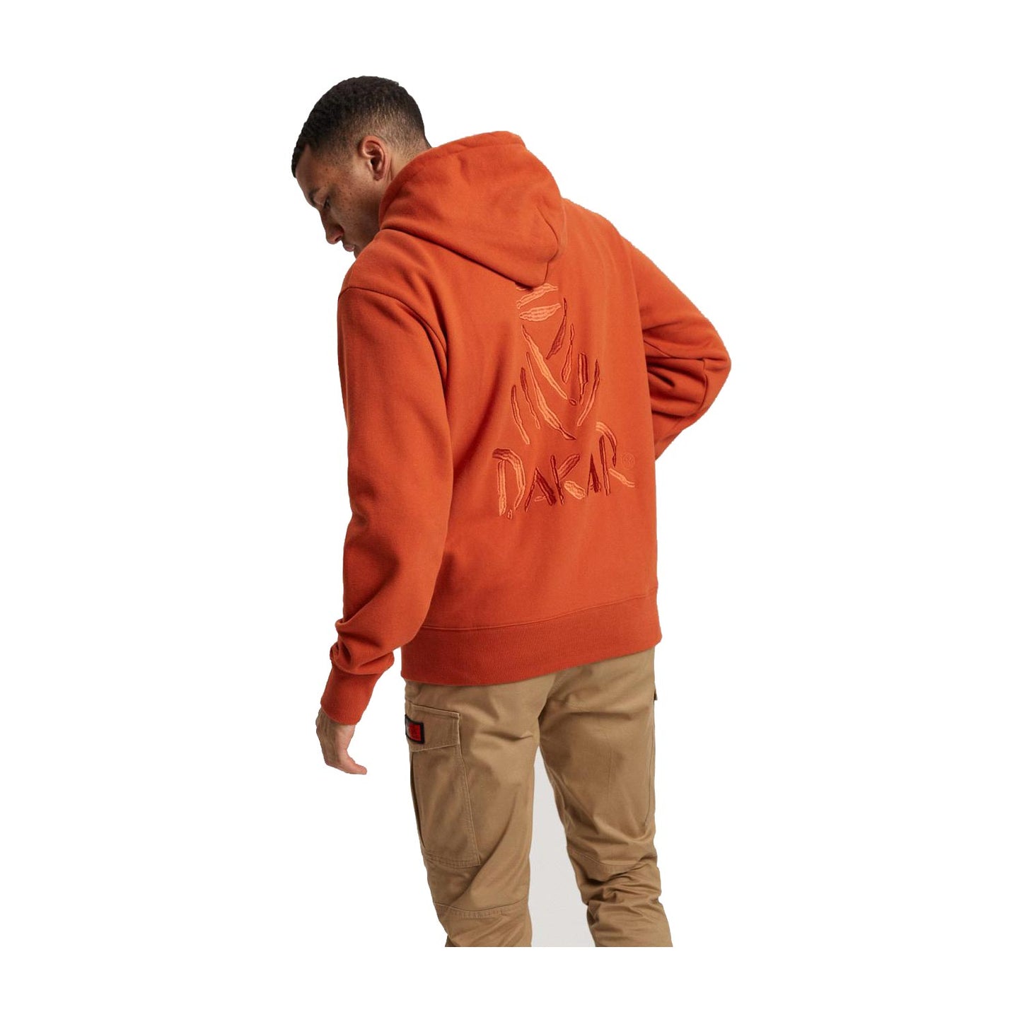 Men's Dakar DEXT DKR DSRT ZH1 orange sweatshirt