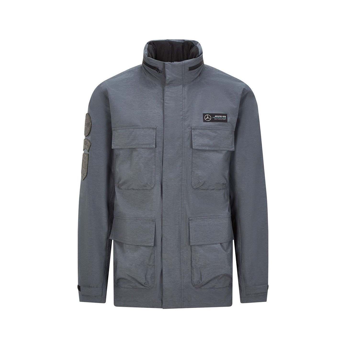 Mercedes AMG Germany F1 Mens Performance Jacket Grey