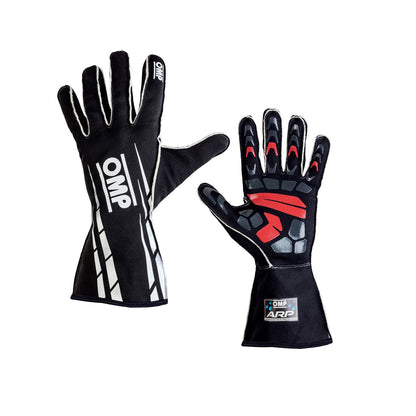 OMP ARP Rainproof Karting Gloves Black